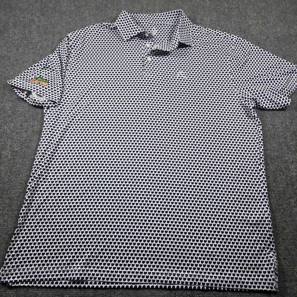 Rhoback The Ohio Mens Performance Jersey OH State Polo Stretch Mens XL Logo
